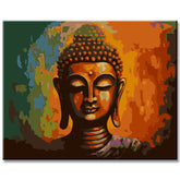 Living Buddha Amitabha Painting by Numbers